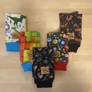 Scraptacular Fingerless Mittens