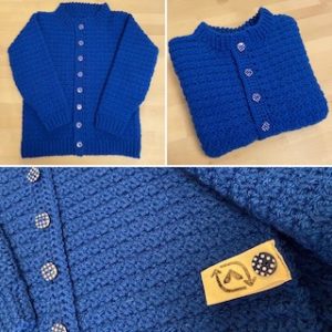 Blue Cardigan