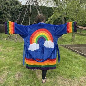 Rainbow DressingGown