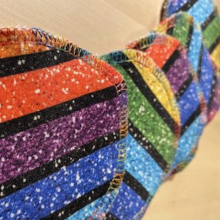 Rainbow Scraptactulat Face Scrubbies